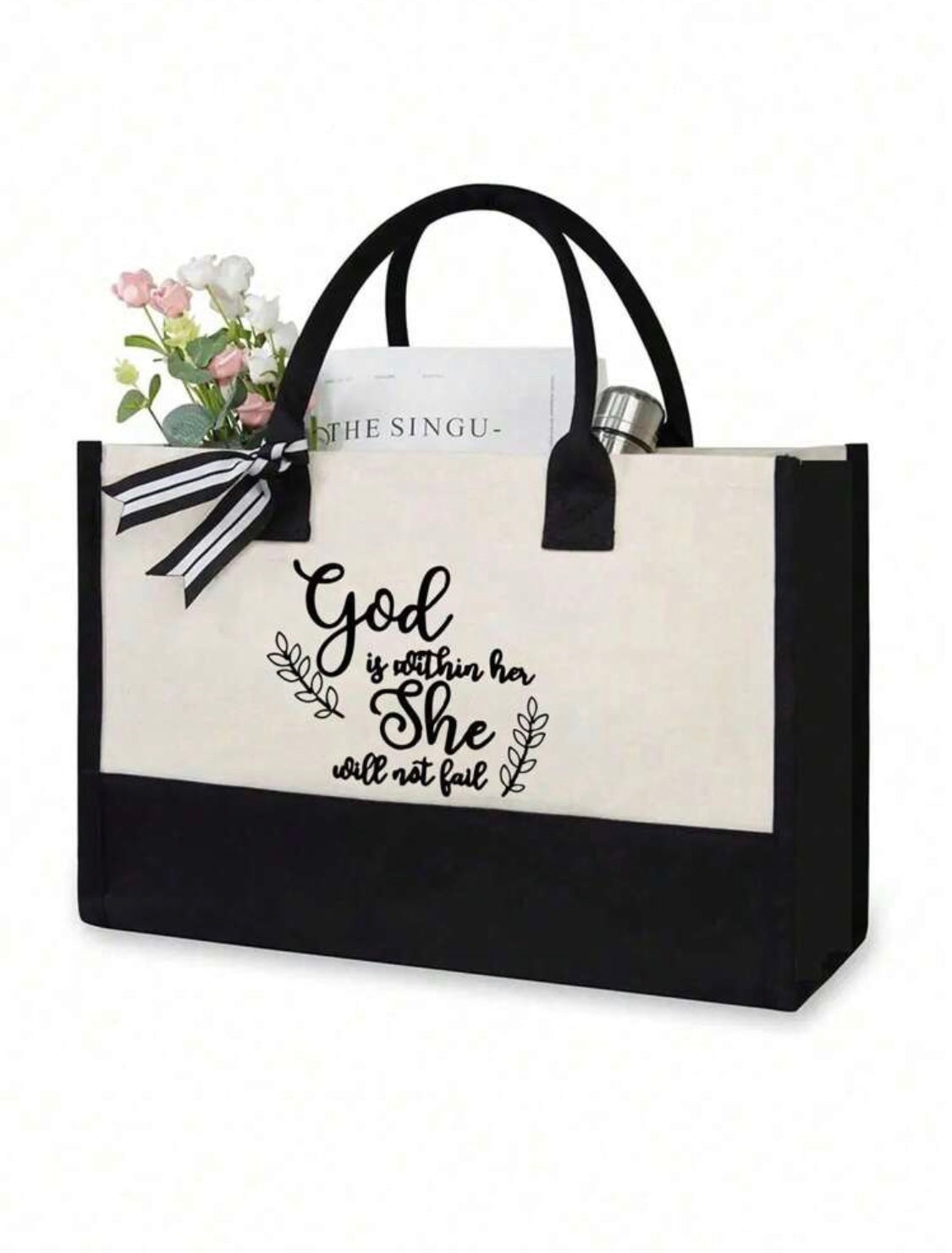 God Is Within Her Handbag