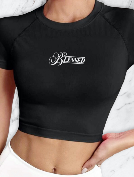 Blessed Crop Top