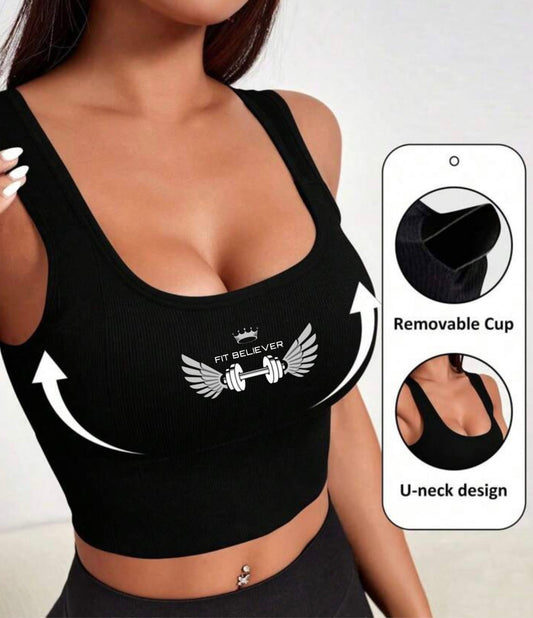 Strength Double Support Sports Bra