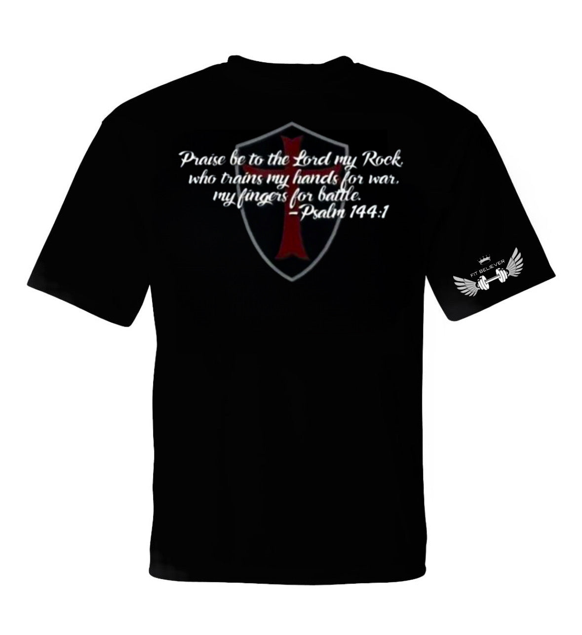 Train for Battle Psalm 144 Tee