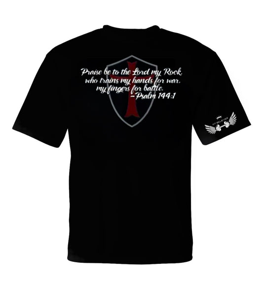Train for Battle Psalm 144 Tee